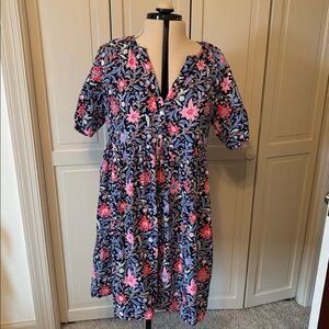 LOFT Multicolor Floral dress